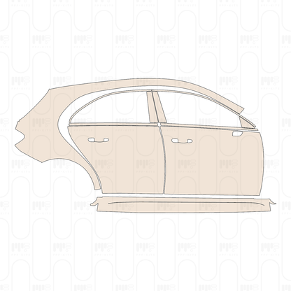 Voorgesneden PPF Mercedes-Benz A Class Hatchback AMG A 35 2026