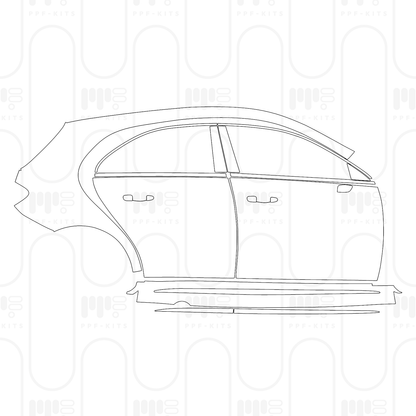 Voorgesneden PPF Mercedes-Benz A Class Hatchback AMG A 35 2026