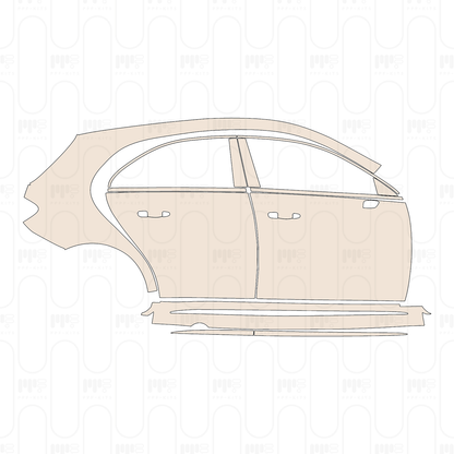 Voorgesneden PPF Mercedes-Benz A Class Hatchback AMG A 35 2026
