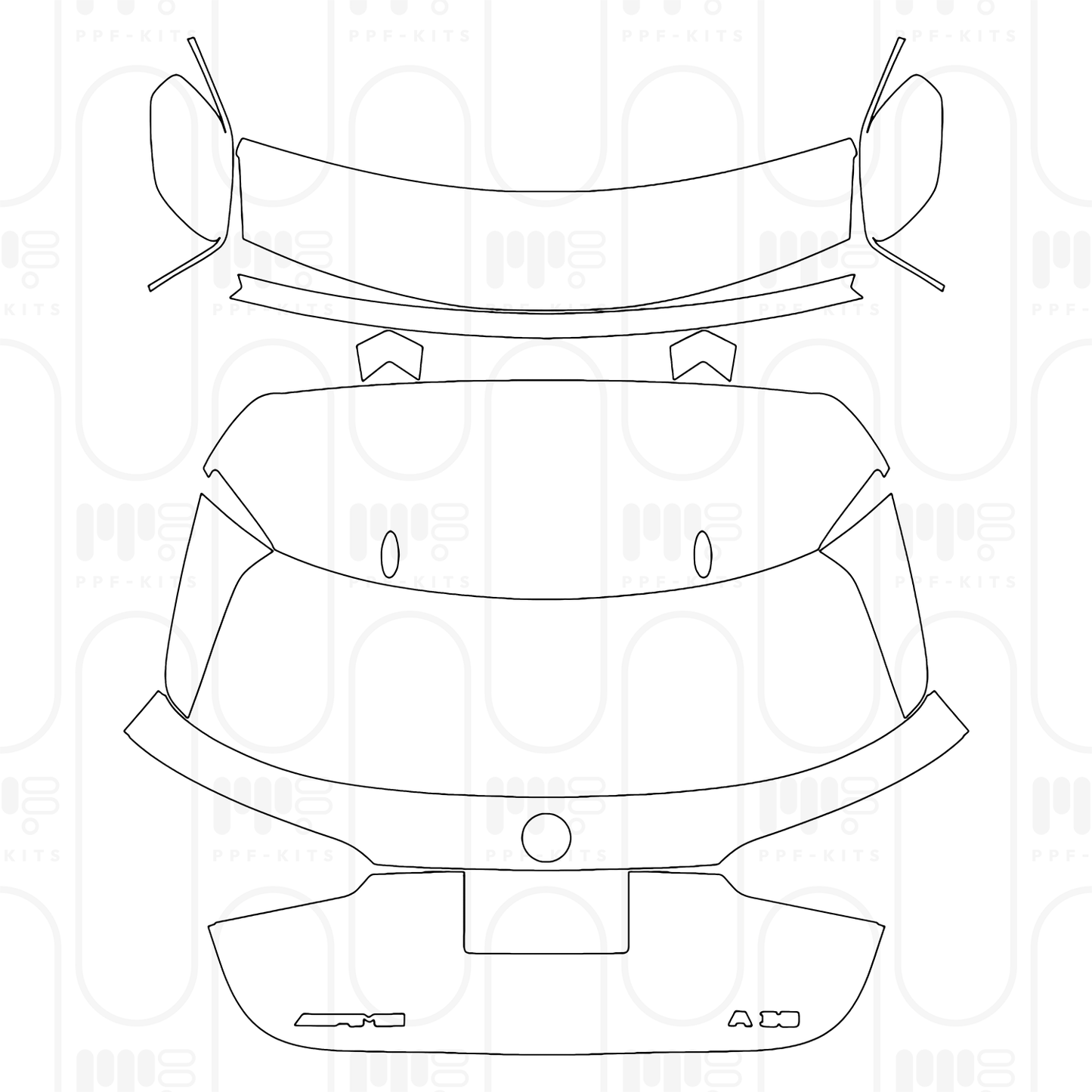 Voorgesneden PPF Mercedes-Benz A Class Hatchback AMG A 35 2026