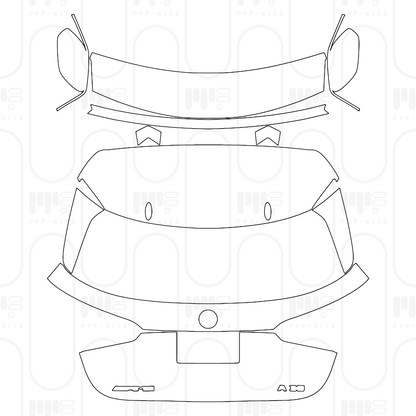 Voorgesneden PPF Mercedes-Benz A Class Hatchback AMG A 35 2026