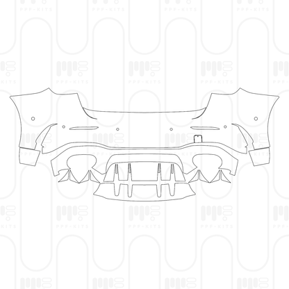 Voorgesneden PPF Mercedes-Benz A Class Hatchback AMG A 35 2026