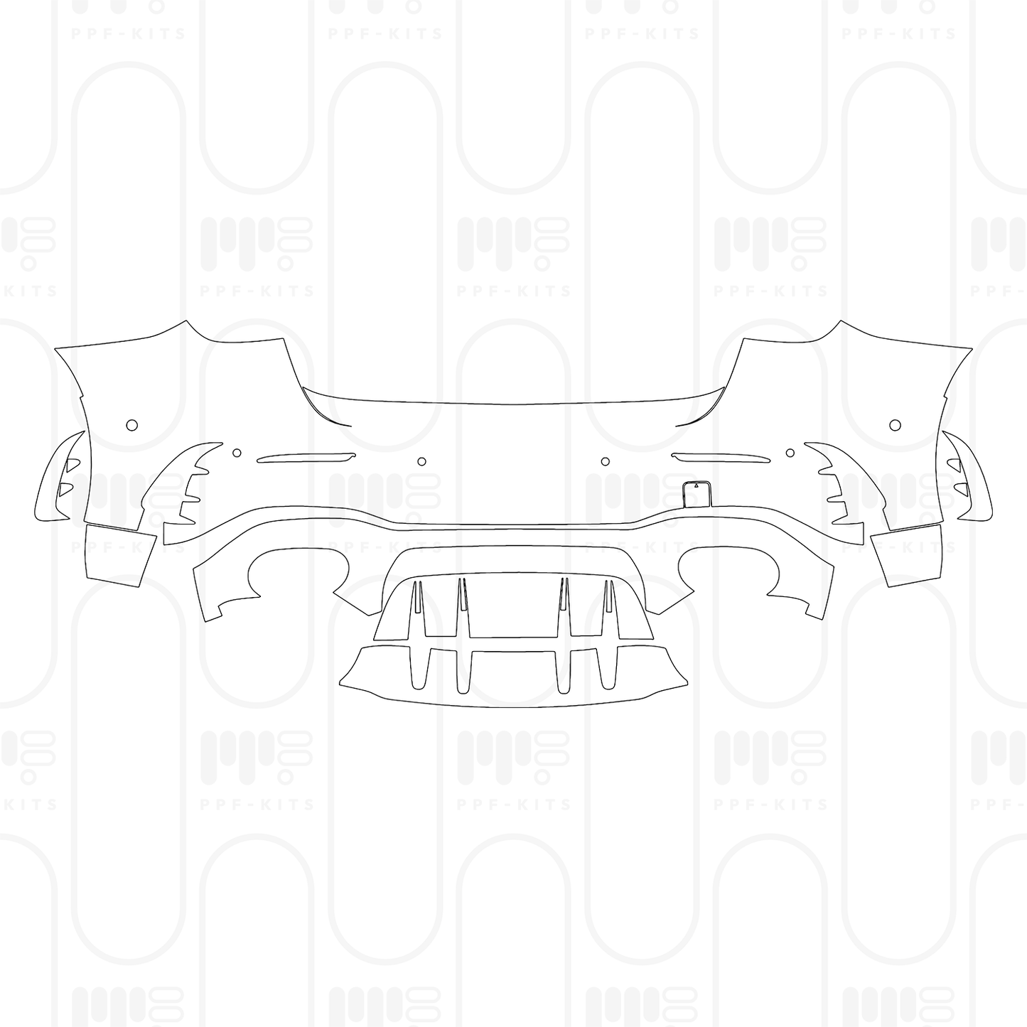 Voorgesneden PPF Mercedes-Benz A Class Hatchback AMG A 35 2026