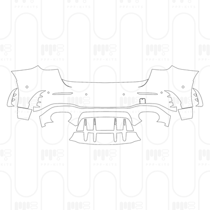 Voorgesneden PPF Mercedes-Benz A Class Hatchback AMG A 35 2026