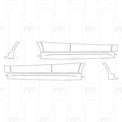 Voorgesneden PPF Mercedes-Benz A Class Hatchback AMG Line 2026