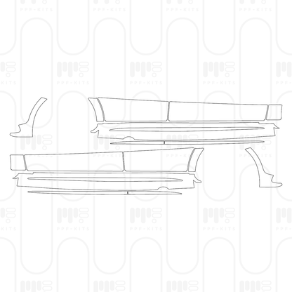 Voorgesneden PPF Mercedes-Benz A Class Hatchback AMG A 35 2026