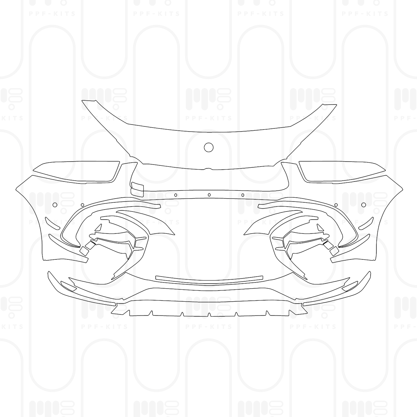 Voorgesneden PPF Mercedes-Benz A Class Hatchback AMG A 45 2026
