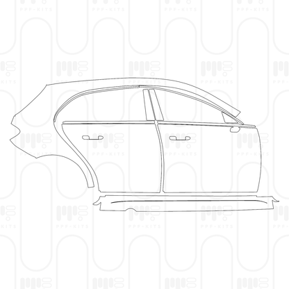 Voorgesneden PPF Mercedes-Benz A Class Hatchback AMG A 45 2026
