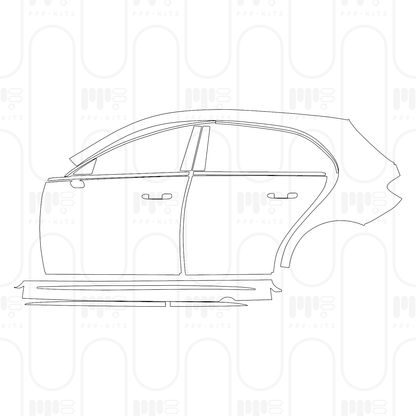 Voorgesneden PPF Mercedes-Benz A Class Hatchback AMG A 45 2026