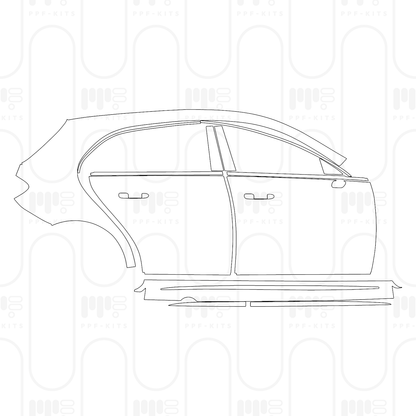 Voorgesneden PPF Mercedes-Benz A Class Hatchback AMG A 45 2026