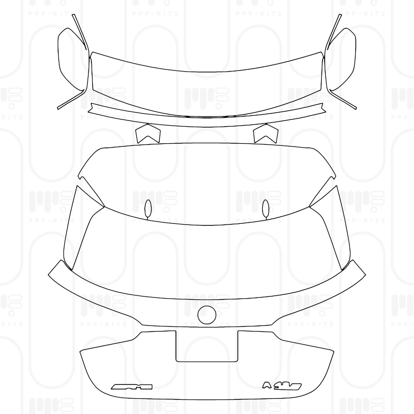 Voorgesneden PPF Mercedes-Benz A Class Hatchback AMG A 45 S 2026