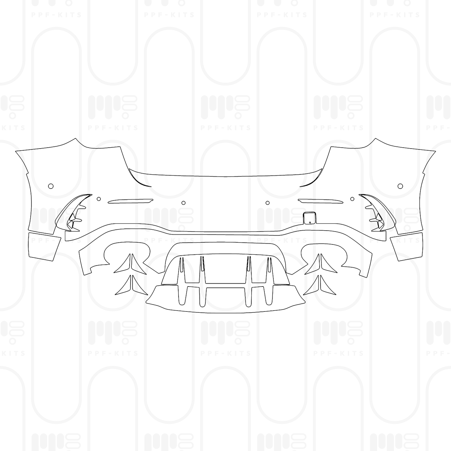Voorgesneden PPF Mercedes-Benz A Class Hatchback AMG A 45 2026