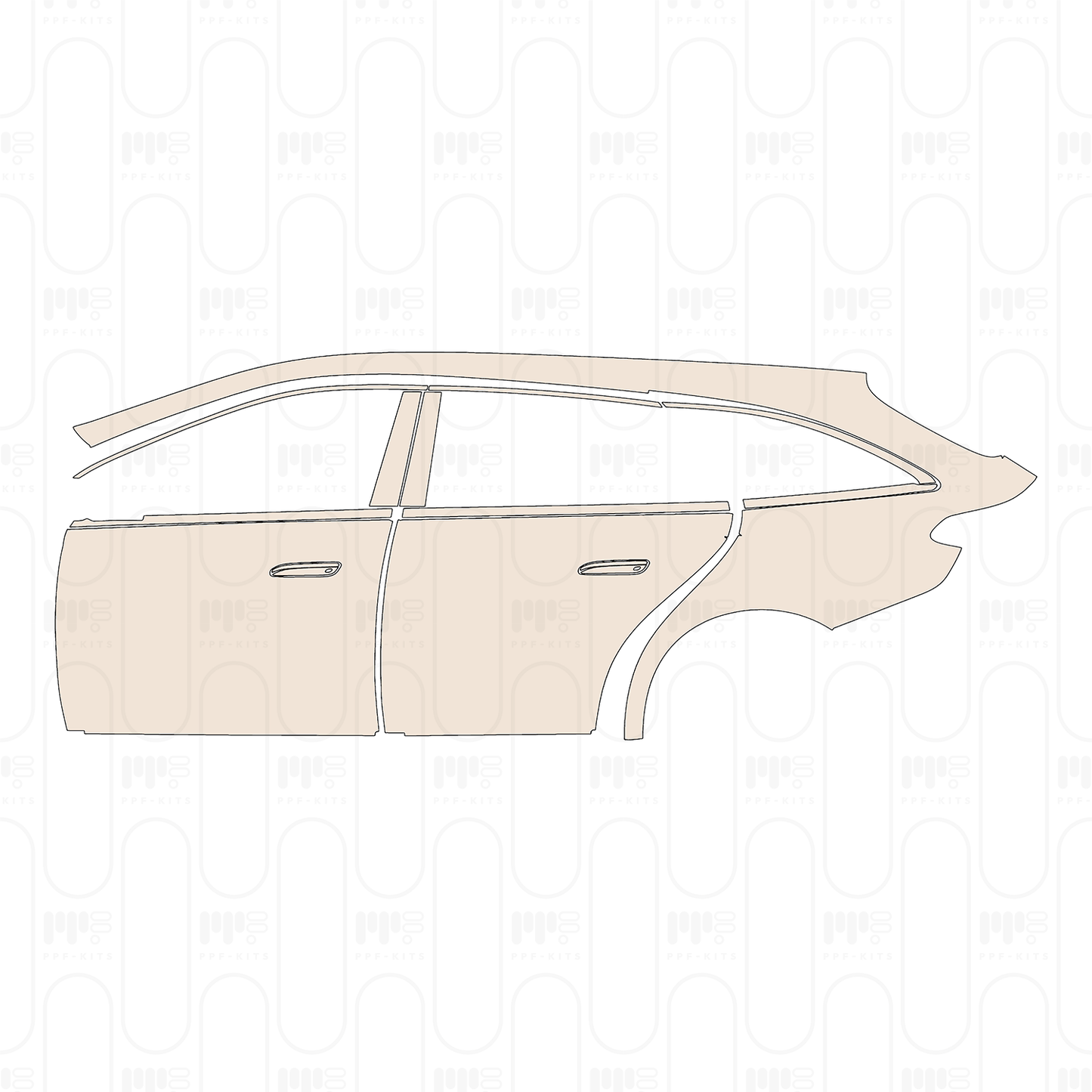 Voorgesneden PPF Mercedes-Benz E Class Wagon Estate Base 2026