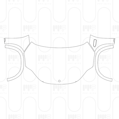 Voorgesneden PPF Mercedes-Benz EQS SUV 580 4MATIC 2026