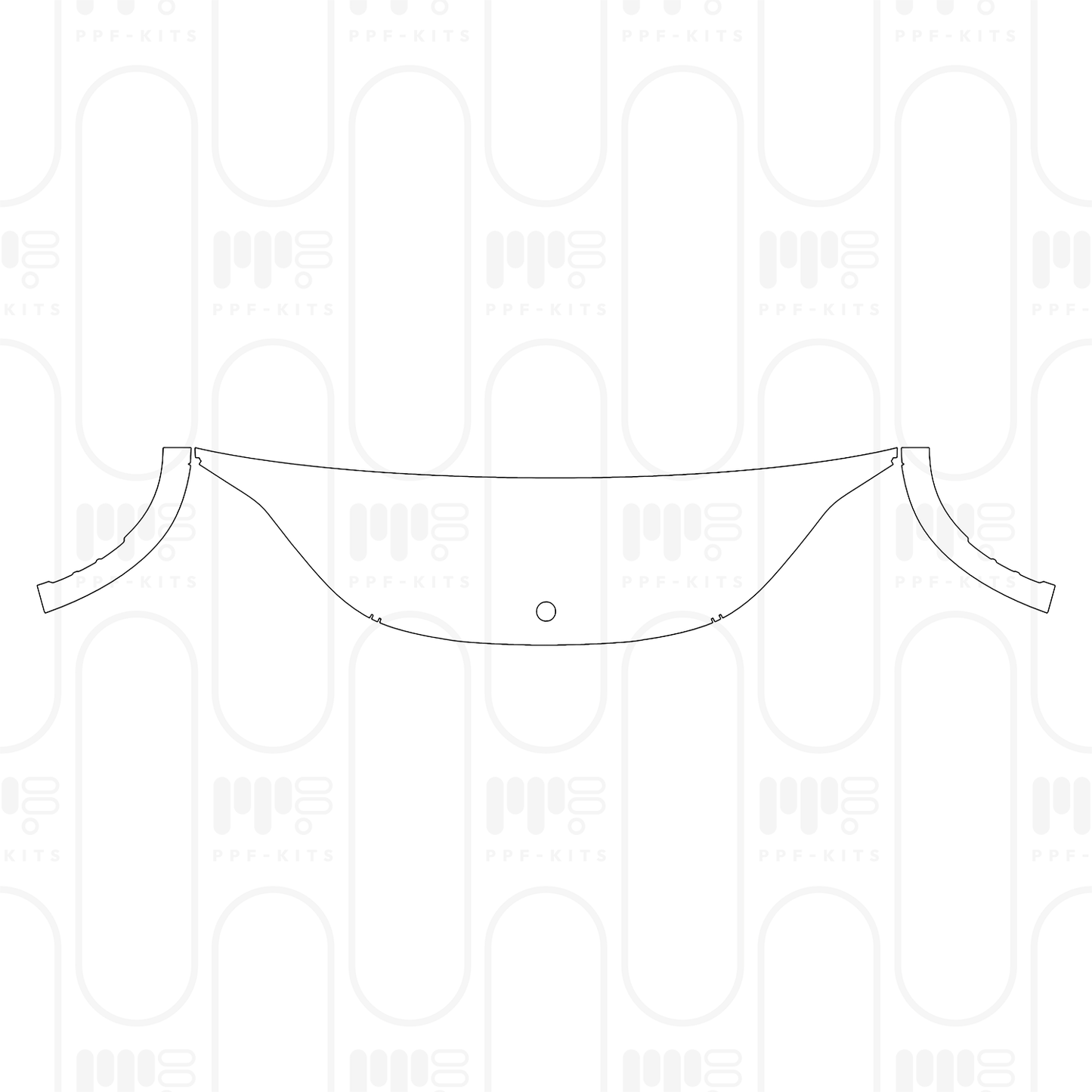 Voorgesneden PPF Mercedes-Benz EQS SUV 580 4MATIC 2026