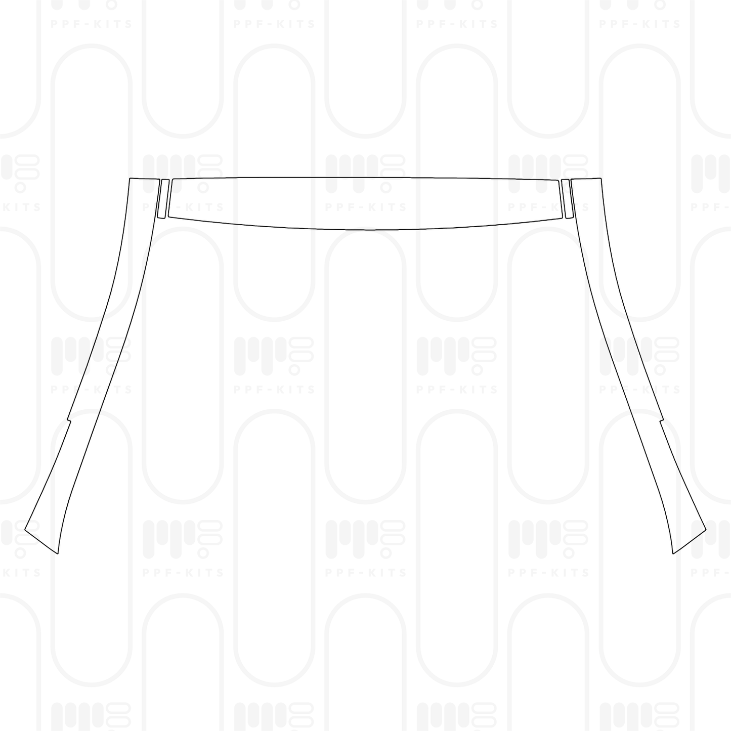 Voorgesneden PPF Mercedes-Benz EQS SUV 580 4MATIC 2026