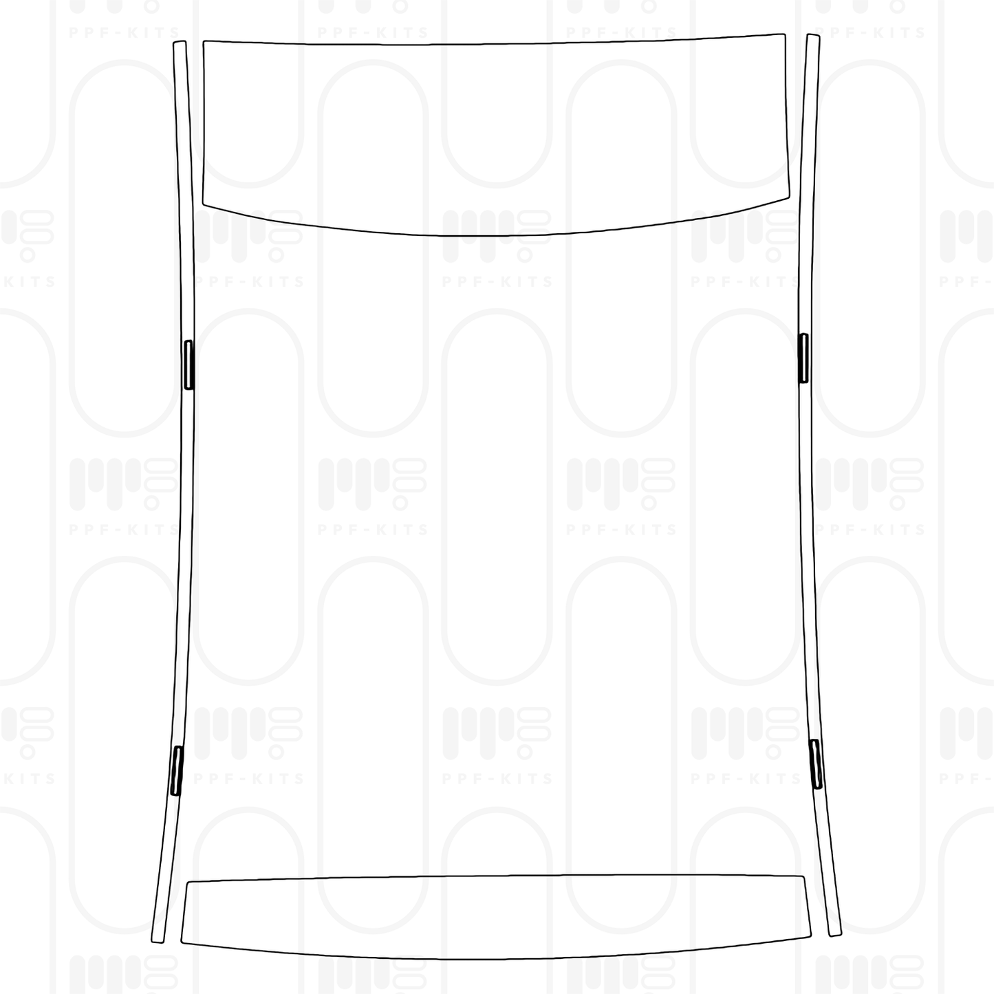 Voorgesneden PPF Mercedes-Benz EQS SUV 580 4MATIC 2026