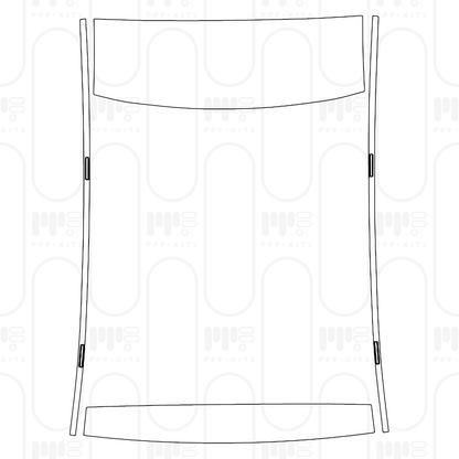 Voorgesneden PPF Mercedes-Benz EQS SUV 580 4MATIC 2026