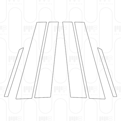 Voorgesneden PPF Mercedes-Benz EQS SUV 580 4MATIC 2026