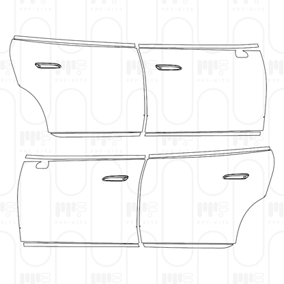 Voorgesneden PPF Mercedes-Benz EQS SUV 580 4MATIC 2026