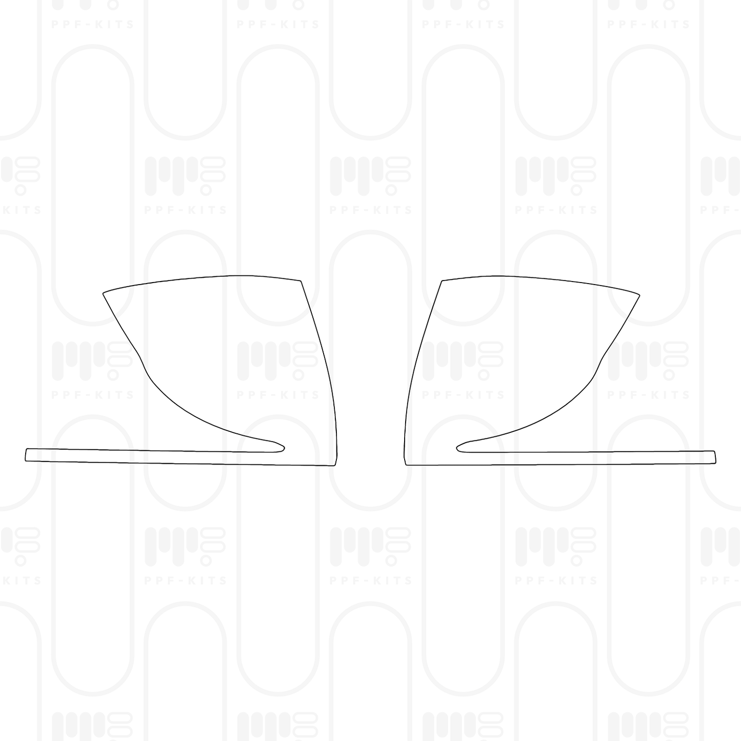 Voorgesneden PPF Mercedes-Benz EQS SUV 580 4MATIC 2026