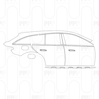 Voorgesneden PPF Mercedes-Benz E Class Wagon Estate All-Terrain 2026
