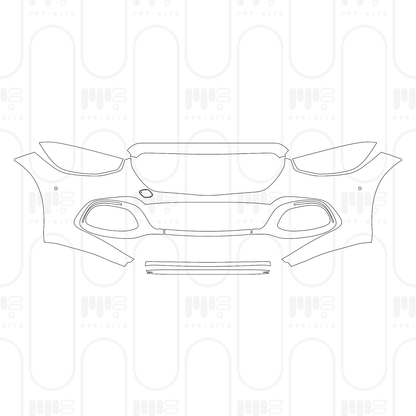 Voorgesneden PPF Mercedes-Benz Maybach S Class S580 2026