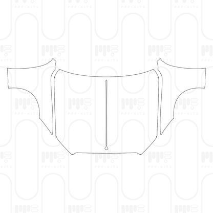 Voorgesneden PPF Mercedes-Benz Maybach S Class S580 2026