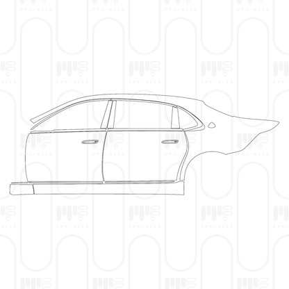 Voorgesneden PPF Mercedes-Benz Maybach S Class S580 2026