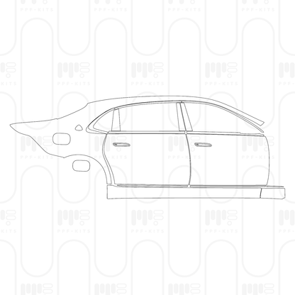 Voorgesneden PPF Mercedes-Benz Maybach S Class S580 2026