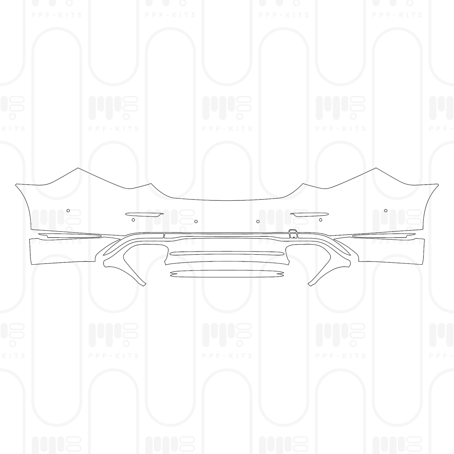 Voorgesneden PPF Mercedes-Benz Maybach S Class S580 2026