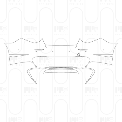 Voorgesneden PPF Mercedes-Benz S Class Sedan Base Extended Wheelbase 2026