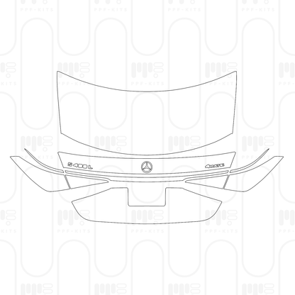 Voorgesneden PPF Mercedes-Benz S Class Sedan AMG Line Extended Wheelbase 2026