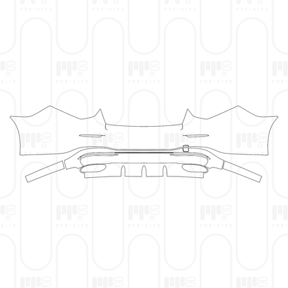 Voorgesneden PPF Mercedes-Benz S Class Sedan AMG Line Extended Wheelbase 2026
