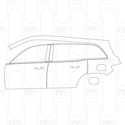 Voorgesneden PPF Mercedes-Benz GLB AMG Line 2026