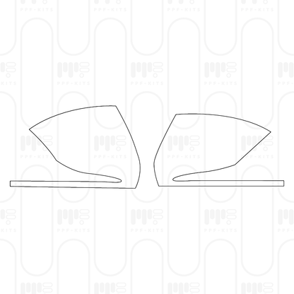 Voorgesneden PPF Mercedes-Benz GLB AMG Line 2026