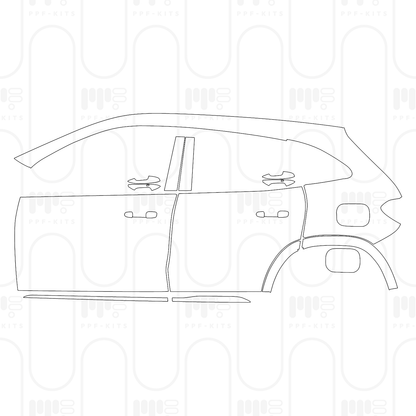 Voorgesneden PPF Mercedes-Benz GLA AMG GLA 45 2026