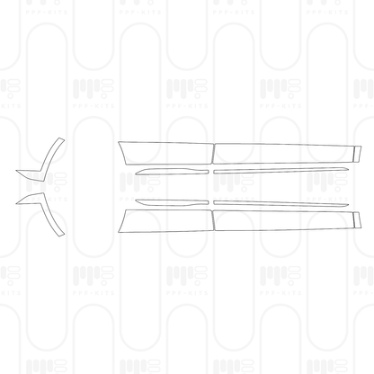 Voorgesneden PPF Mercedes-Benz GLA AMG GLA 45 2026