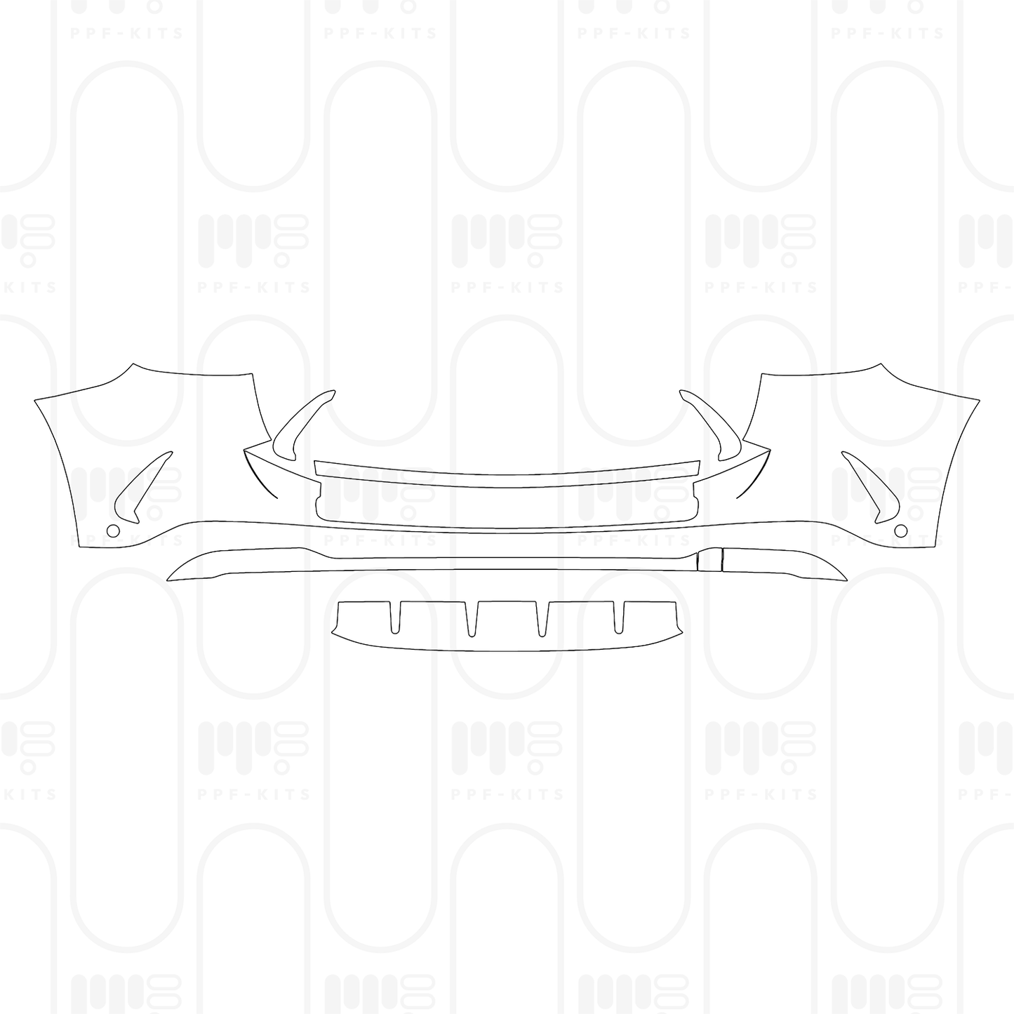 Voorgesneden PPF Mercedes-Benz GLA AMG GLA 45 2026