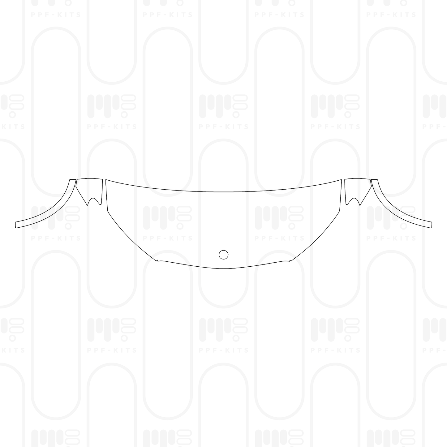 Voorgesneden PPF Mercedes-Benz GLC SUV Extended Wheelbase (GLC L) Base 2026
