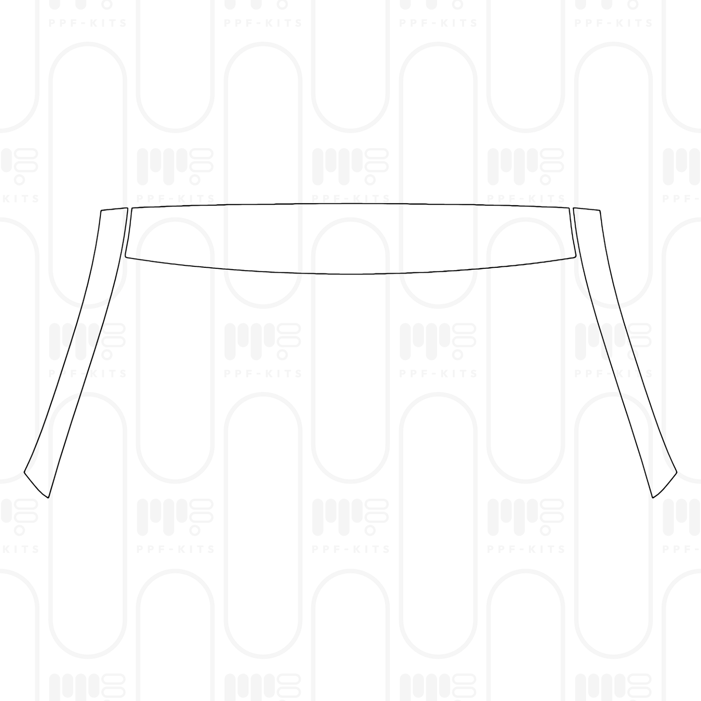 Voorgesneden PPF Mercedes-Benz GLC SUV Extended Wheelbase (GLC L) Base 2026