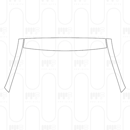 Voorgesneden PPF Mercedes-Benz GLC SUV Extended Wheelbase (GLC L) Base 2026