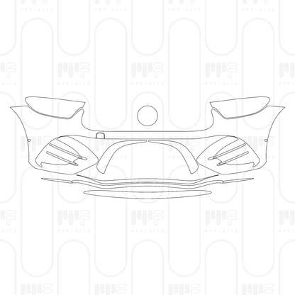 Voorgesneden PPF Mercedes-Benz GLC SUV AMG GLC 63 S e Performance 2026