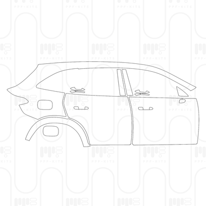 Voorgesneden PPF Mercedes-Benz GLC SUV AMG GLC 63 S e Performance 2026