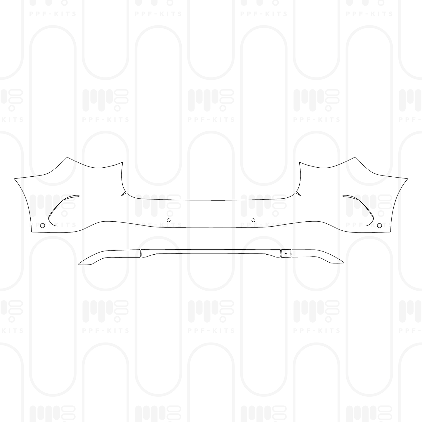 Voorgesneden PPF Mercedes-Benz GLC SUV AMG GLC 63 S e Performance 2026