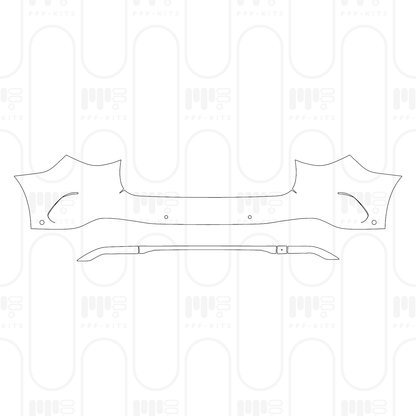 Voorgesneden PPF Mercedes-Benz GLC SUV AMG GLC 63 S e Performance 2026