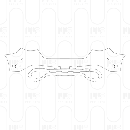 Voorgesneden PPF Mercedes-Benz GLC Coupe AMG line 2026