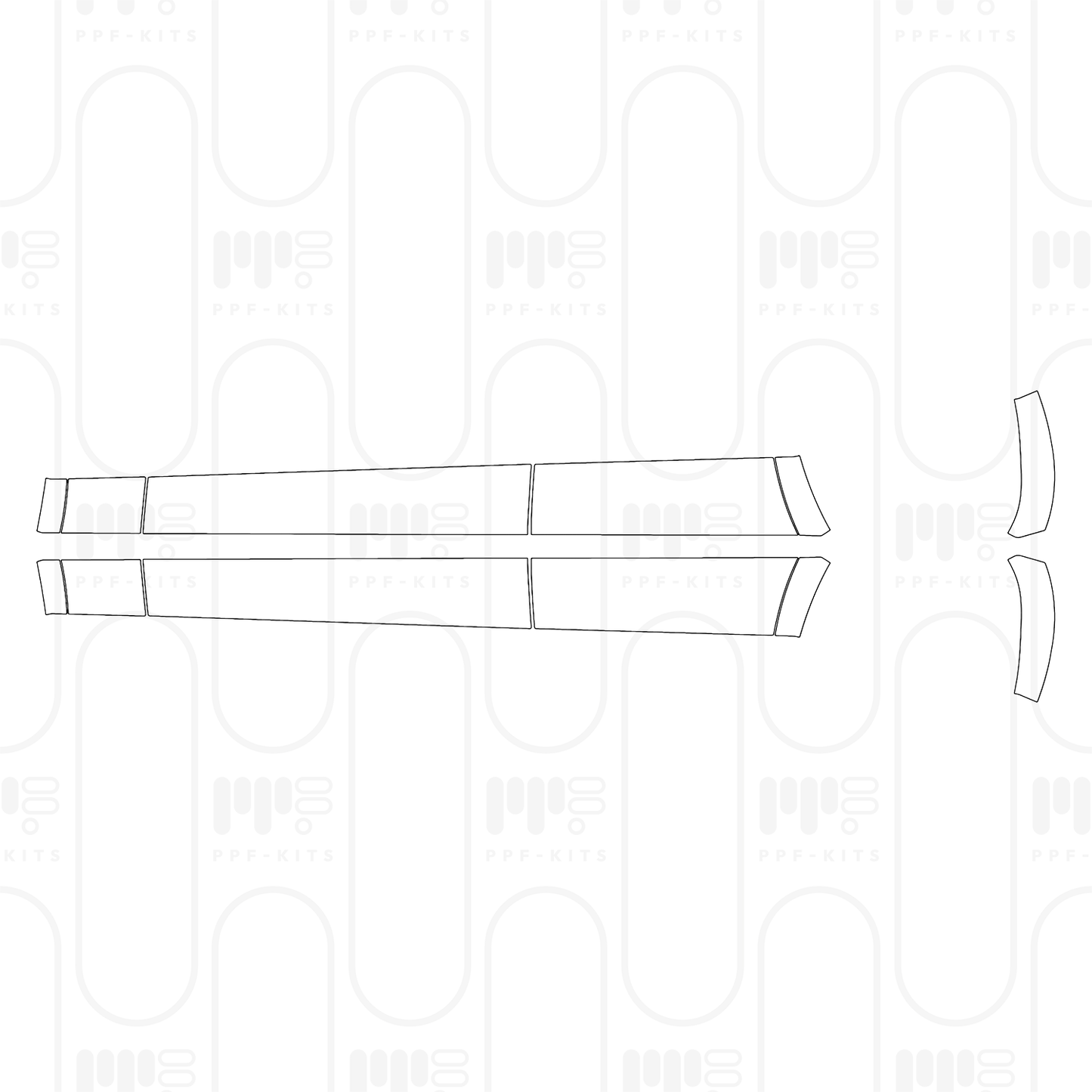Voorgesneden PPF Mercedes-Benz GLC Coupe Base 2026