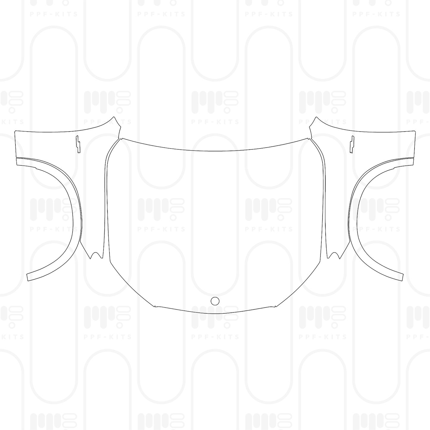 Voorgesneden PPF Mercedes-Benz GLC SUV AMG GLC43 2026