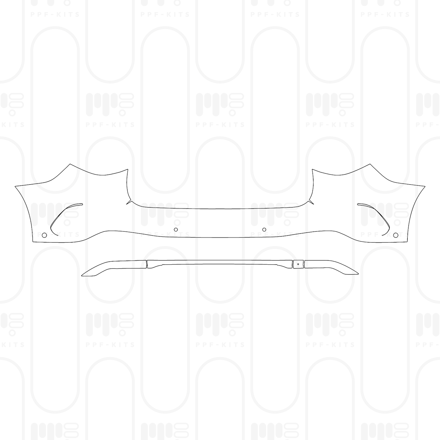 Voorgesneden PPF Mercedes-Benz GLC SUV AMG GLC43 2026